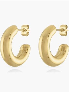 BEN ONI waterproof
Bold Open Huggie Hoops